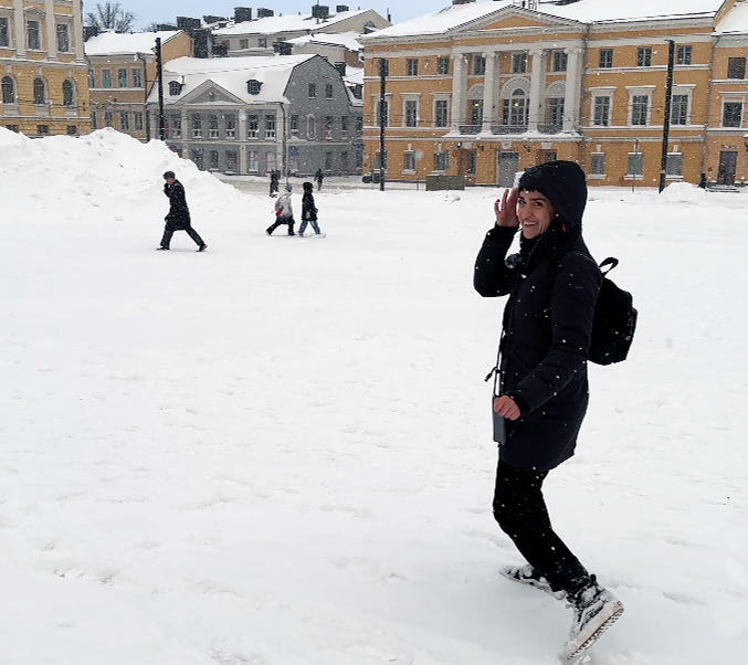 Como aproveitar o inverno em Helsinki na neve