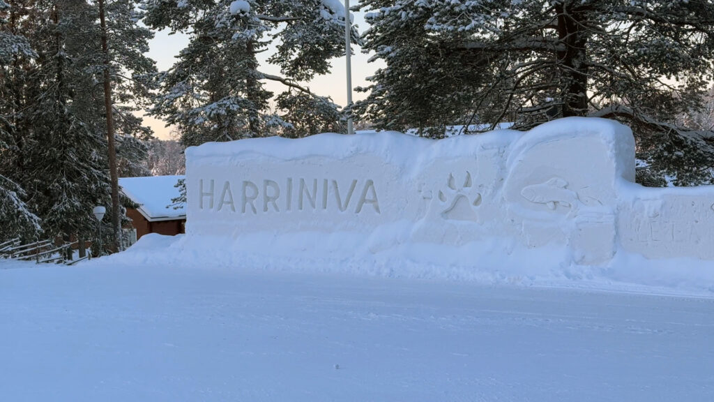 Hotel Harriniva onde passamos nossas férias de inverno na Lapônia