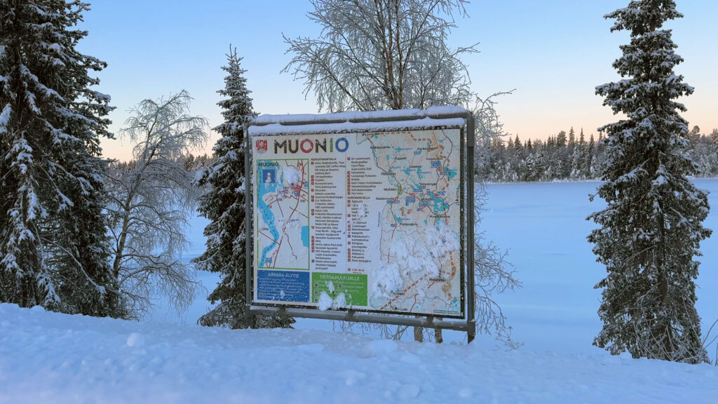 Muonio, na Lapônia Finlandesa é a cidade que escolhemos para nossas férias de inverno
