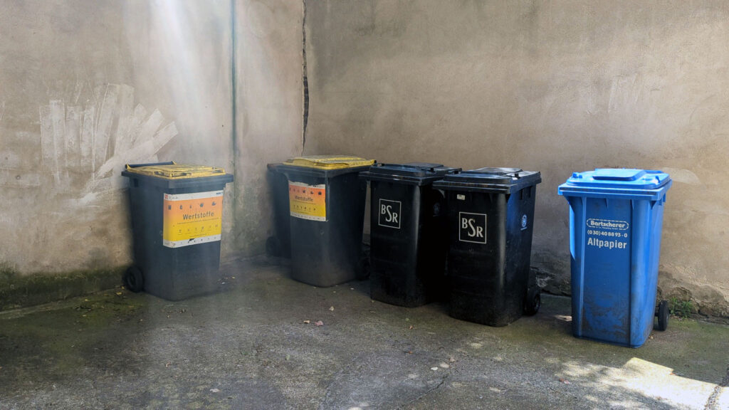 Separar o lixo não é opcional na Alemanha