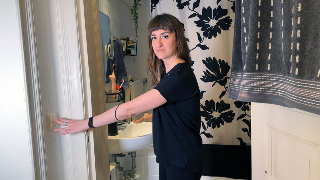 O interruptor do banheiro fica do lado de fora na Alemanha