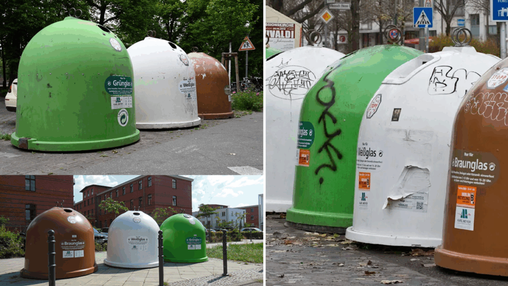 Separar o lixo não é opcional na Alemanha